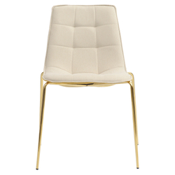 Стул Bergenson Bjorn Helene кремовый/желтый