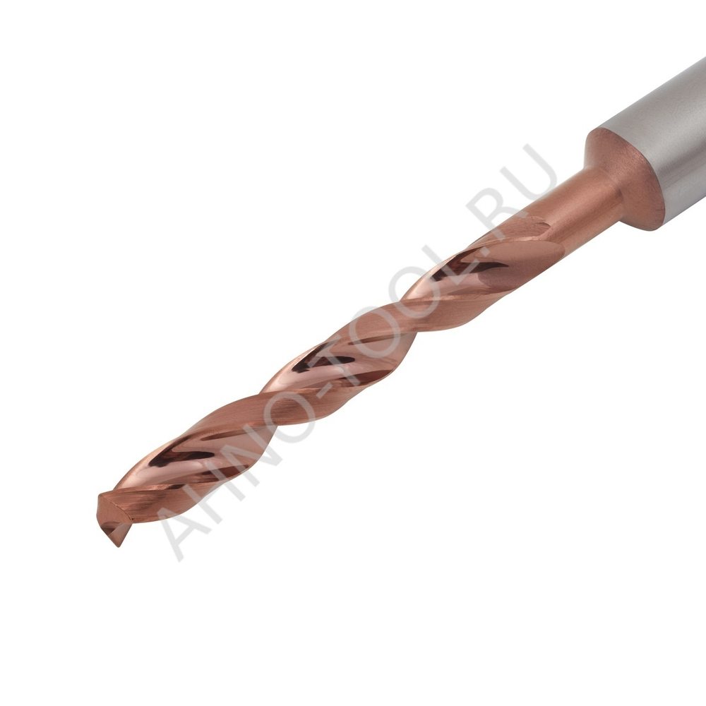 Сверло  3.1мм монолитное твердосплавное 5D без подвода СОЖ. SP-X800050310 VHM AHNO