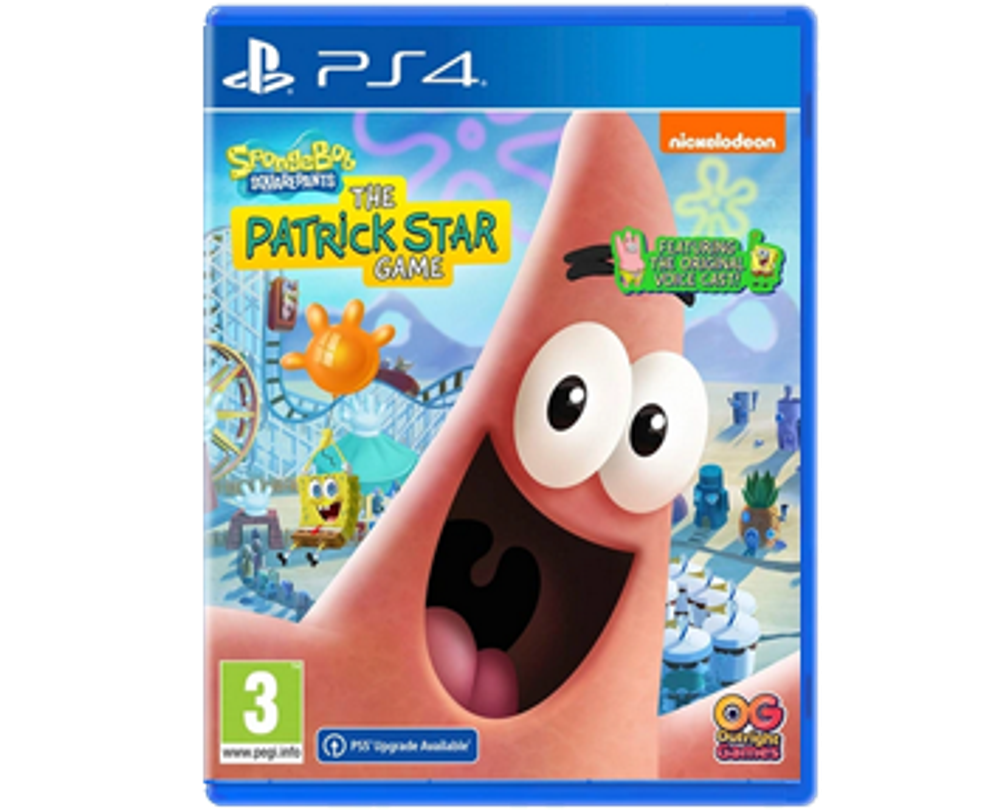 Spongebob Square Pants The Patrick Star Game (PS4) NEW