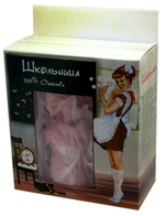 Мастурбатор Школьница в виде женского тела с вибрацией (Цвет: телесный)