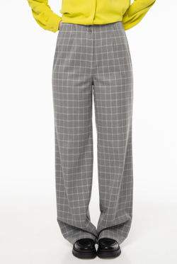 Брюки женские 02, клетка #406Кн0202