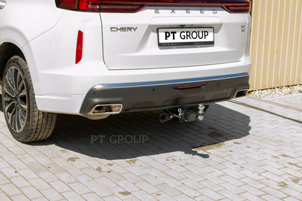 Фаркоп Exeed VX 2020- съемное крепление шара под американский квадрат EVX-20-991122.00