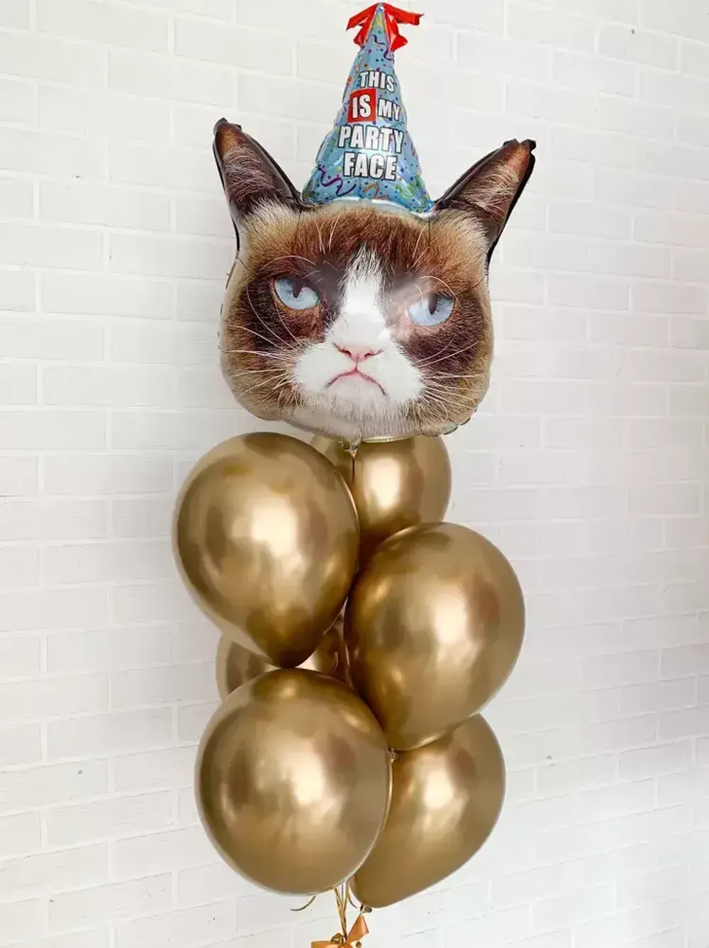 "Сердитый котик" (набор из 7 шаров) №2134  Изображение2