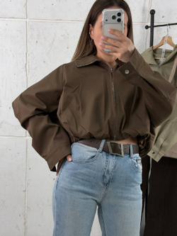 Куртка женская артикул 3081 цвет "шоколад"