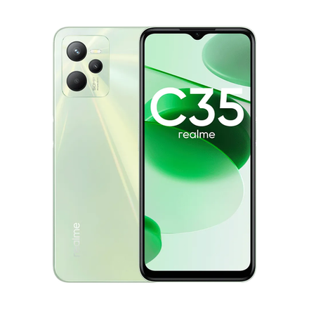 Защитная пленка на заднюю сторону, карбон, черная Realme C35