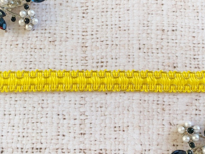 Тесьма отделочная с люрексом, ш. 1,2 см.