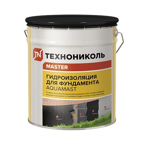 Мастика гидроизоляционная AquaMast Фундамент 18 кг