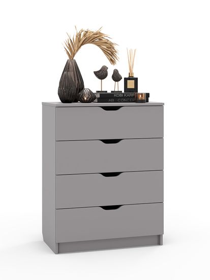 Комод ГРАНД-ЛАВОРО-3 700*900*403/ вулканический серый / вулканический серый