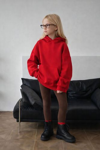 Толстовка с капюшоном для девочки  