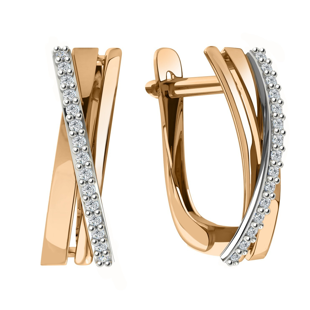 Серьги из золота 585 пробы