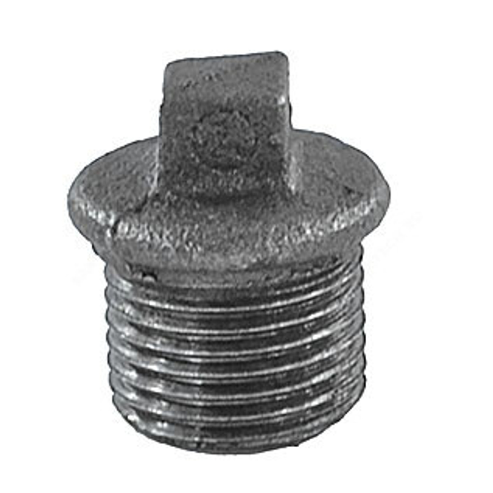 Заглушка чугун Ду 20 (3/4") НР Fittex PLUS