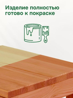 Консоль с ящиком, стеллаж напольный, подставка для цветов, прикроватная подставка, натуральная отделка