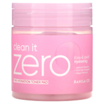 Banila Co, Clean it Zero, увлажняющие салфетки с розовым тонером, 70 подушечек, 235 мл (7,94 жидк. унц.)