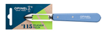 Нож для чистки овощей Opinel №115, деревянная рукоять, нержавеющая сталь, синий, блистер, 001932