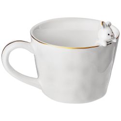 КРУЖКА "КРОЛИК" 350 МЛ / 14*10*7,5 СМ (КОР=48ШТ.)