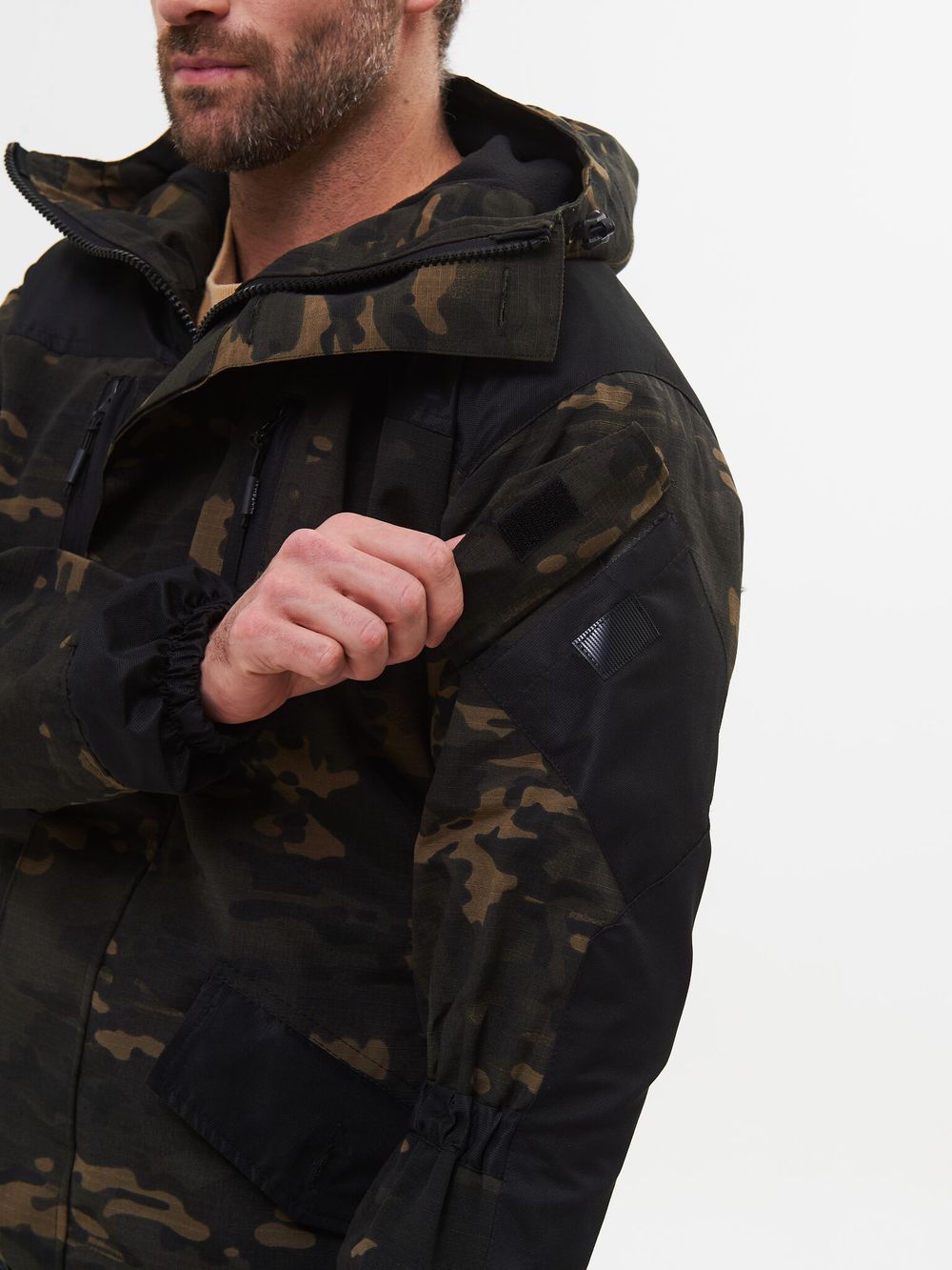 Костюм демисезонный Горка-5 Сombo ткань Смесовая Рип-Стоп/Cat's Eye цвет Мультикам City/Черный