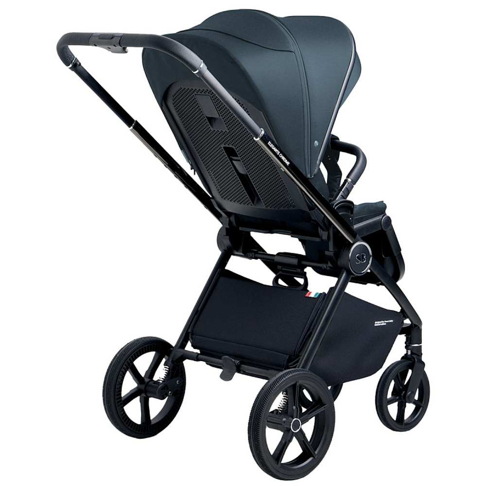 Детская коляска Sweet Baby Elegante 2 в 1 Chrome Blue