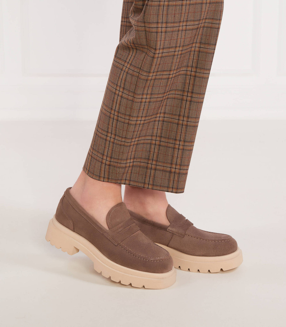 Кожаные мокасины. Gant - коричневый(26573760)