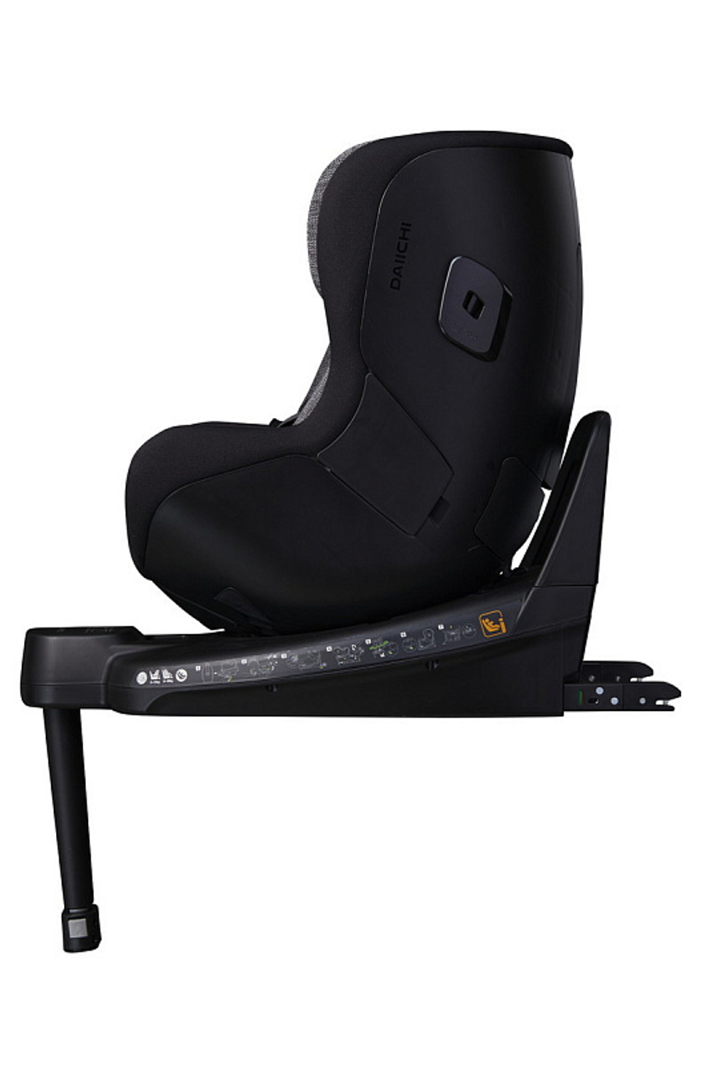 Автокресло Daiichi One-FIX 360 i-Size Season2 DA-D5100 Two-tone-black