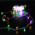 Гирлянда для улицы «Bright light» 10 м 100 ламп LED прозрач.пров.,8 реж, IP-54, Мультицвет (возможность соединения)