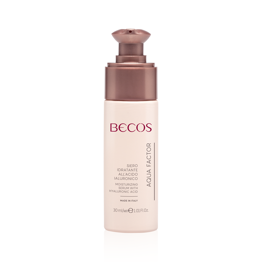 BECOS Увлажняющая сыворотка с гиалуроновой кислотой и настурцией-MOISTURIZING SERUM WITH HYALURONIC ACID,30 мл
