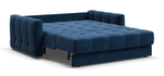 Диван Босс Слип 140 Велюр Монолит синий