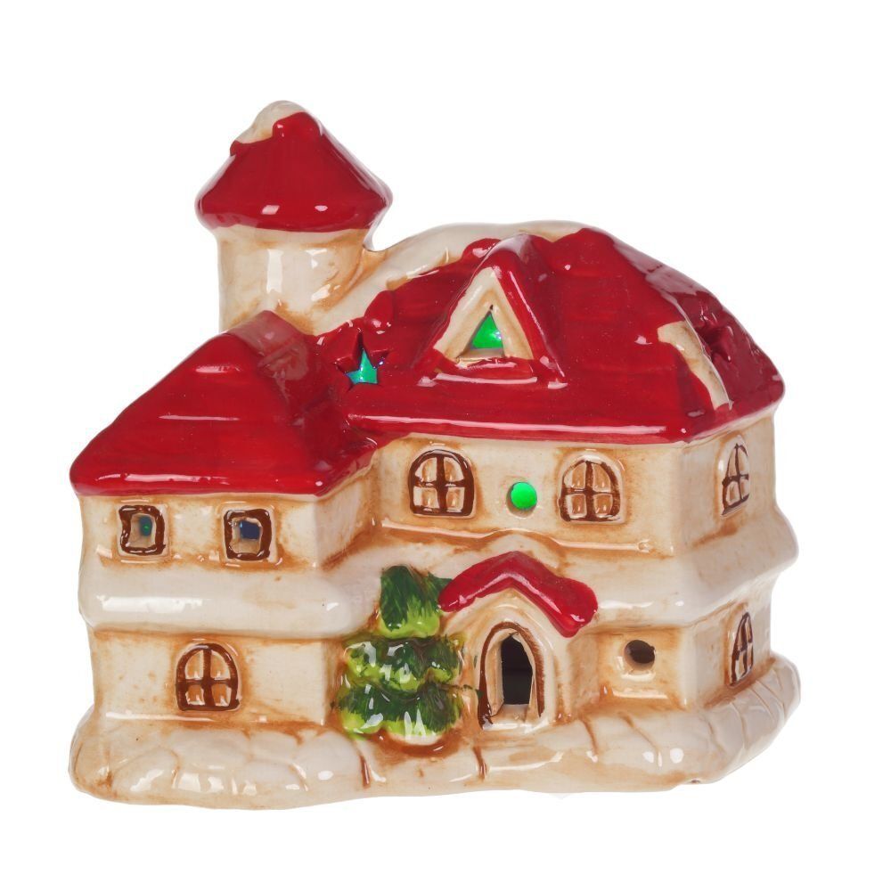 GAEM Фигурка декоративная "Домик" с подсветкой, L10,5 W7,5 H10 см