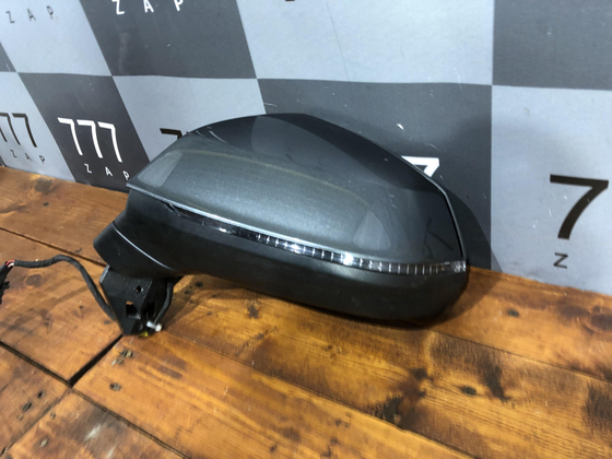 Зеркало левое 14 pin Audi Q7 (4M) 15-22 Б/У Оригинал 4M1857409G9B9