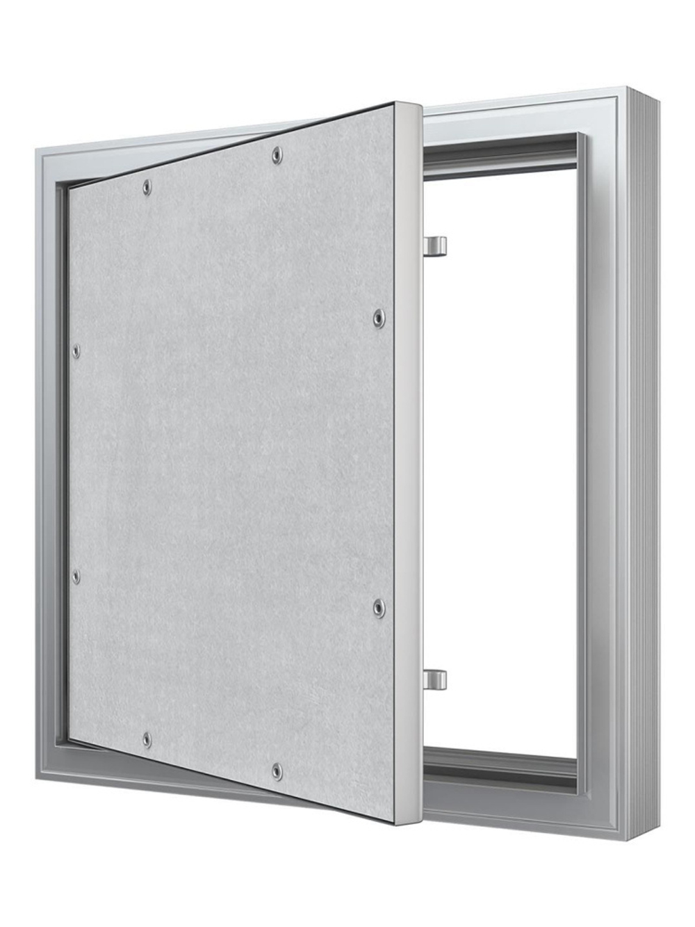 Люк ревизионный D Ceramo Comfort 300х400 скрыт.монтаж усил.петля алюминий EVECS