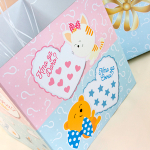 Коробка Гендер Пати, Голубой/Розовый, 60*60*60 см