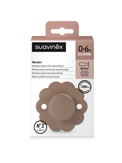 Пустышка Suavinex полипропилен ортодонтическая