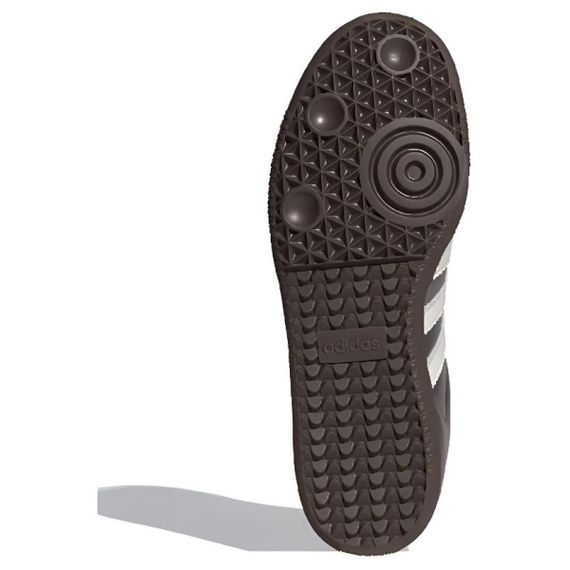 Кроссовки adidas originals SAMBA OG для скейтборда Низкие темно-черно-белые/Неритово-белые Унисекс