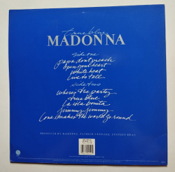 Винтажная виниловая пластинка LP Madonna True Blue (Germany 1986)