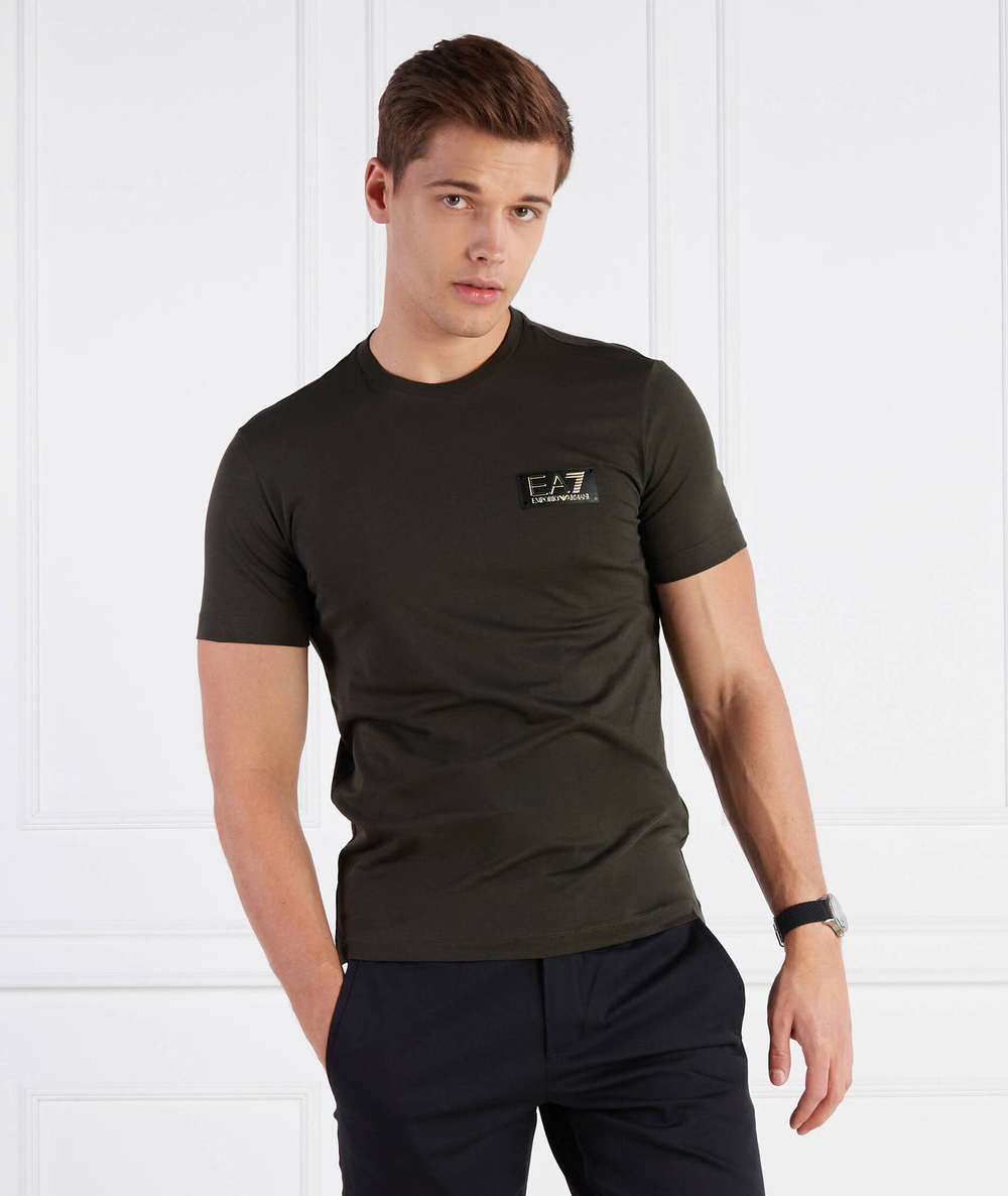 Футболка EA7 - зеленый(3RPT19 PJM9Z)