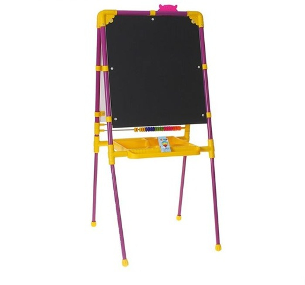 Мольберт для детей двусторонний РАСТУЩИЙ М2Л NIKA сиреневый