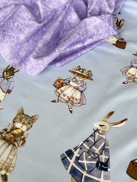КРОЛИКИ И КОШКИ 100% хлопок 5