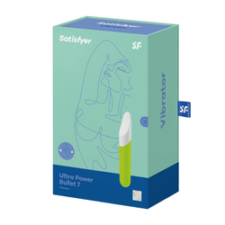 Мини вибромассажер Satisfyer Ultra Power Bullet 7, зеленый