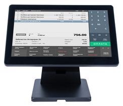 Сенсорный моноблок POScenter Atlas (15.6", PCAP, J4125, RAM 4Gb, SSDM2 128Gb, БЕЗ MSR) с Windows