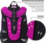 Ранец BRAUBERG SHINY, 2 отделения, с брелоком, "Magic cat", 38х28х14 см, 271381