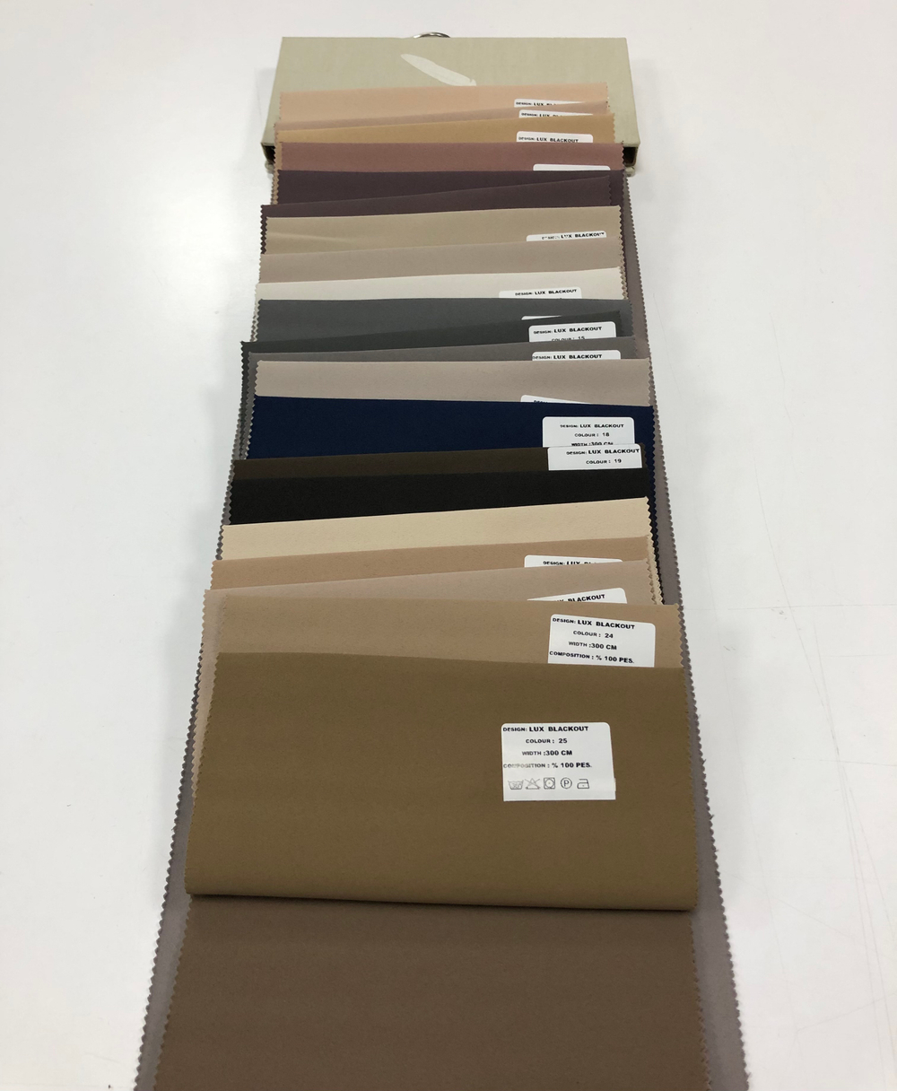 Портьерная ткань blackout двусторонний Aisa арт. Lux blackout (высота 300 см, Турция)