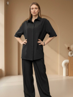 Рубашка прямая свободная для парикмахера