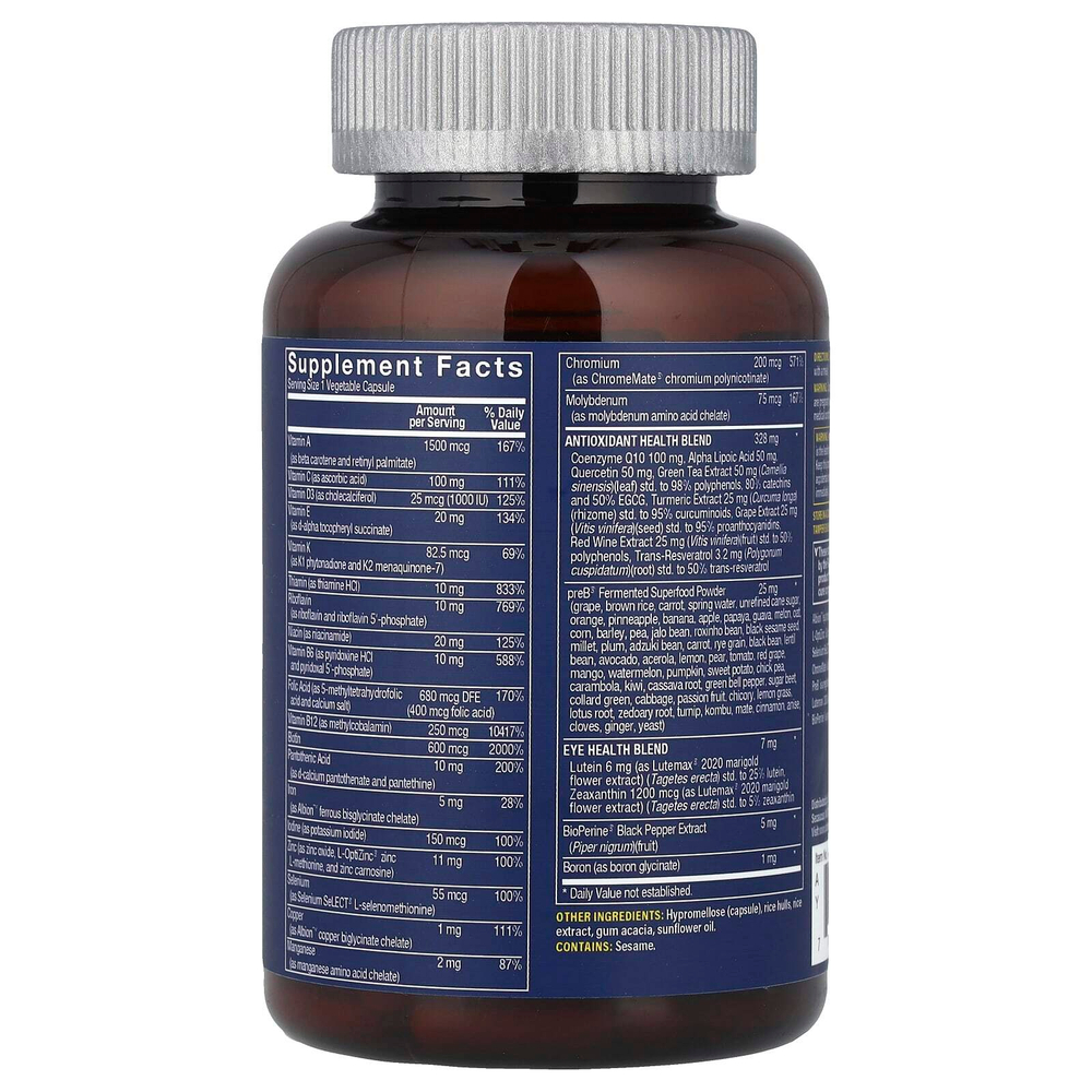 Vthrive, Bioactive Women's One Daily Multi, 60 растительных капсул