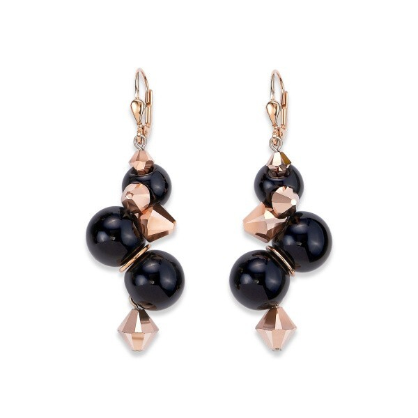 Серьги Coeur de Lion Black 4937/20-1300