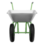 Тачка садовая Сибртех 2-х колесная, грузоподъемность 120 кг, объем 65 л