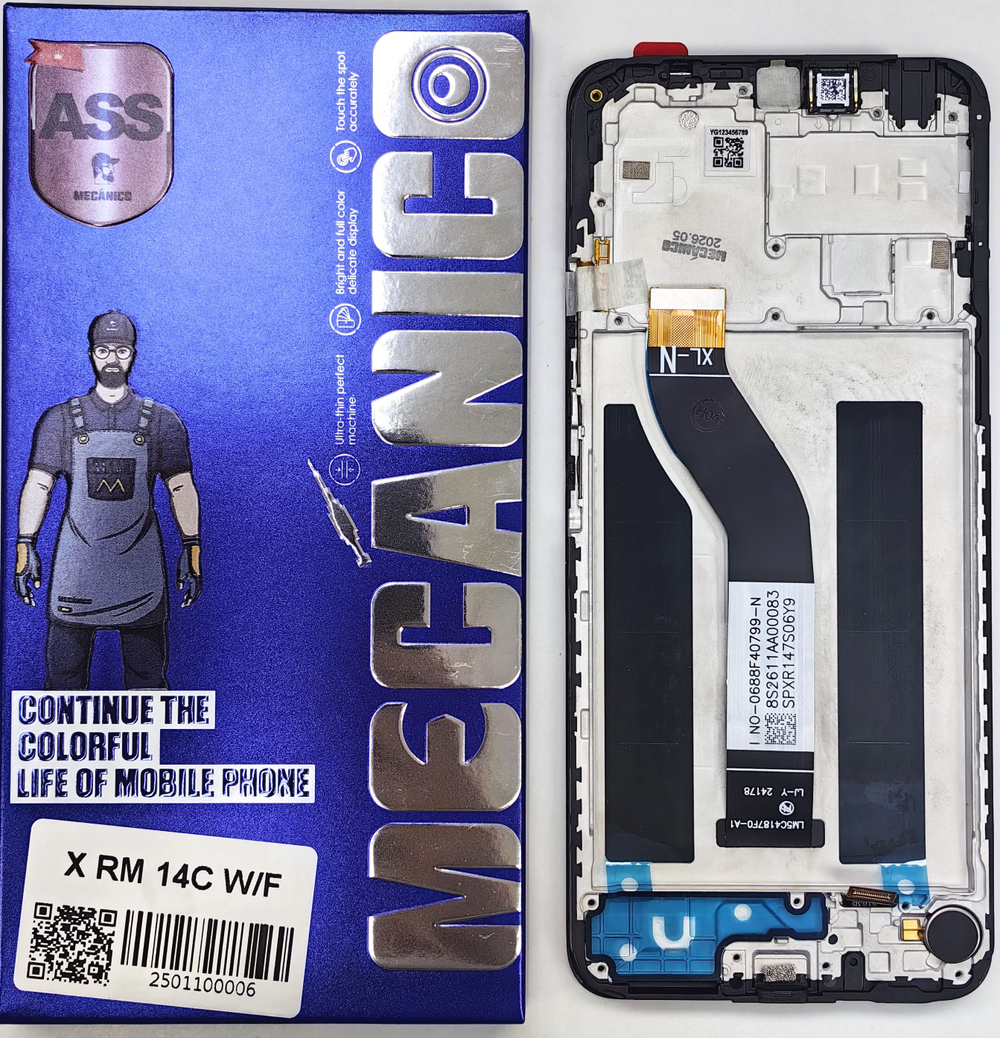 Дисплей Xiaomi Redmi 14C/ Poco C75; Рама; Mecanico ASS (ORG New)