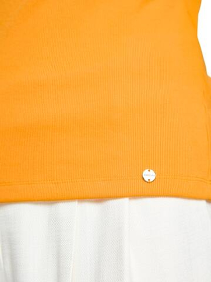 Marc Cain Футболка приталенная с декоративным элементом