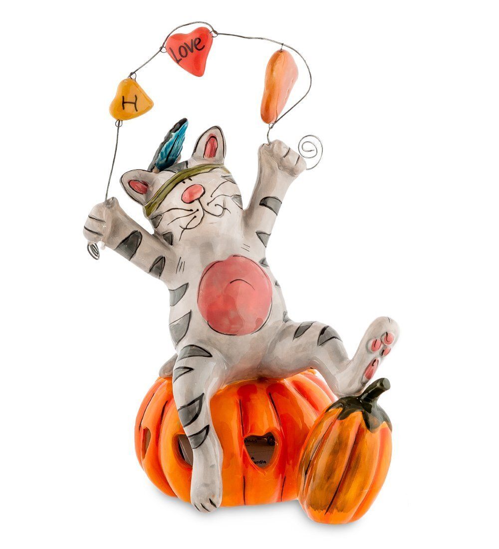 Blue Sky BS-154 Подсвечник «Тыквенное настроение»