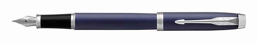 Перьевая ручка Parker IM Metal Matte Blue CT