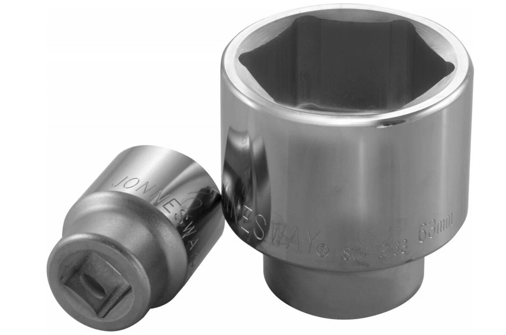 Торцевая головка JONNESWAY, S04H8160, 6-ти гранник, 1" DR, 60мм
