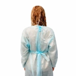 Халат хирургический 110 см плотнось 25 нестерильный рукав резинка 5 шт